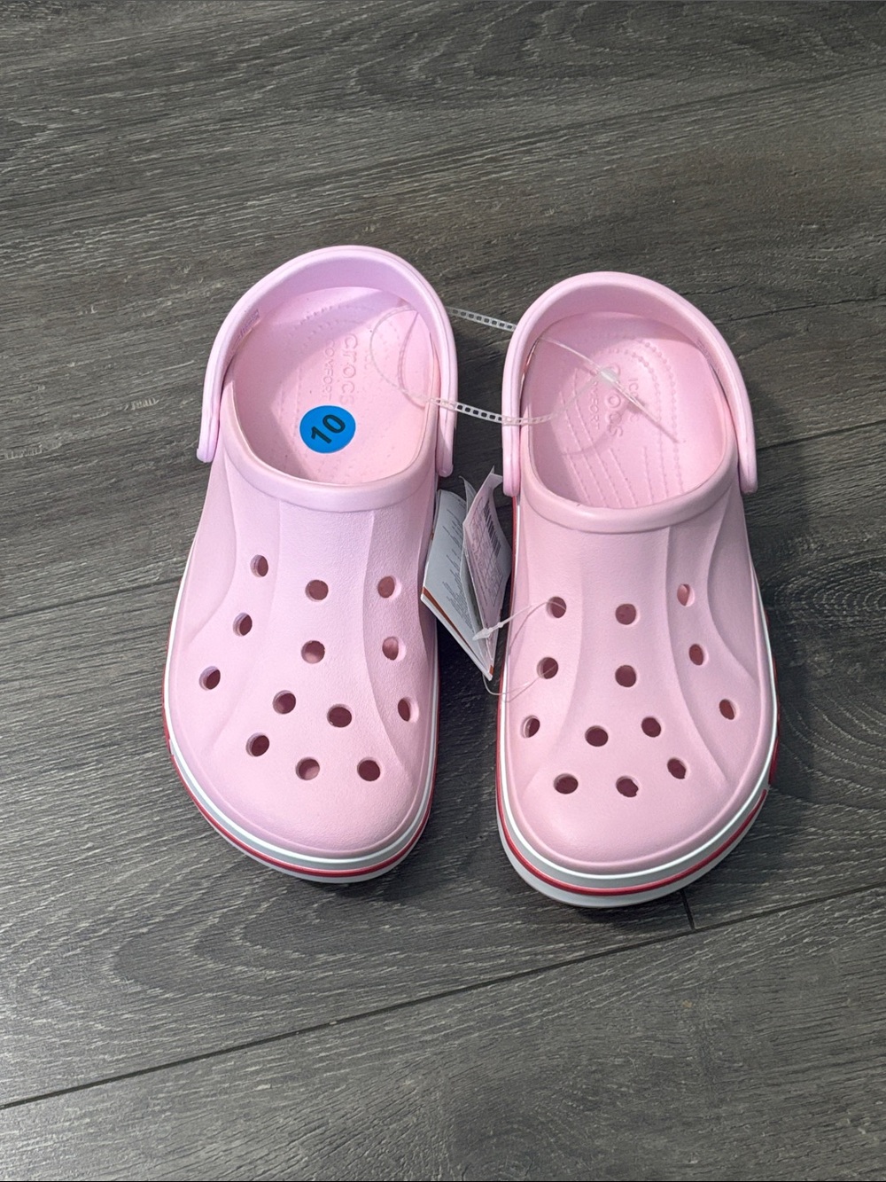 CROCS Classic Clog Sandals in Light Pink